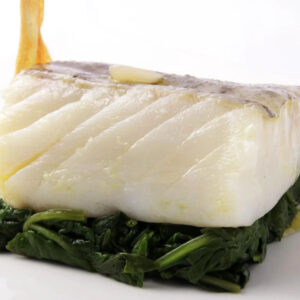 Bacalao Confitado Con Ajo