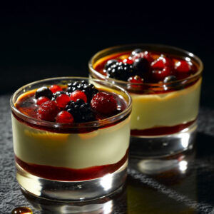 Creme Brulèe e Frutti di Bosco
